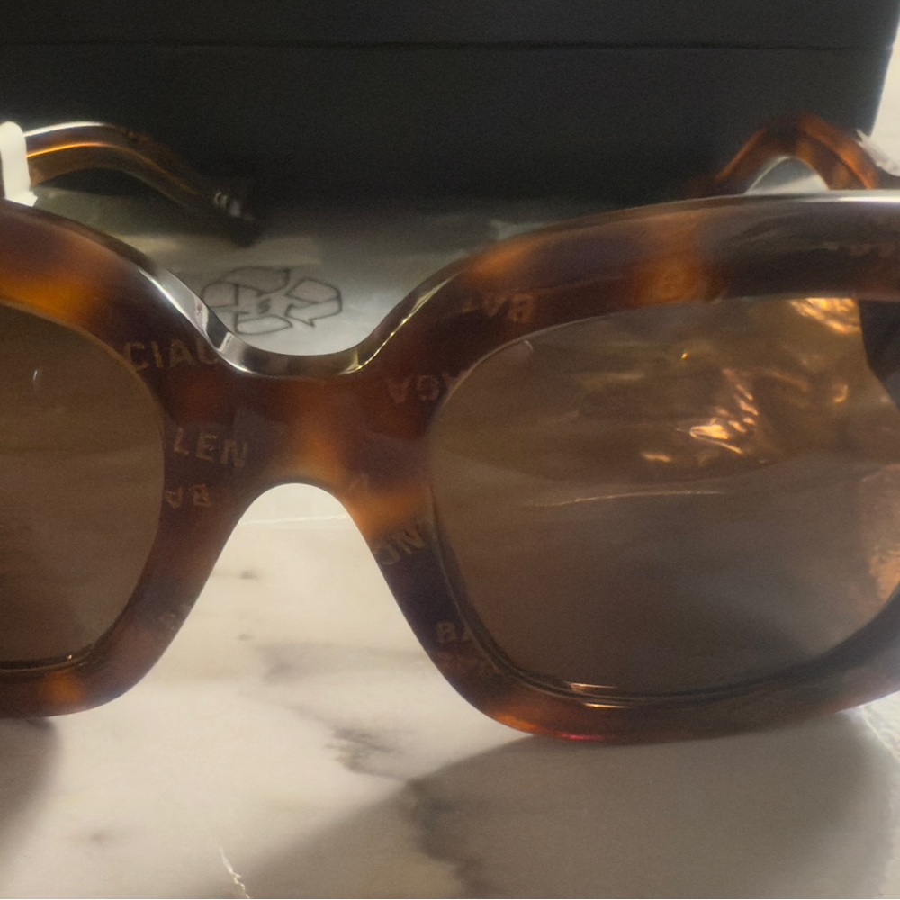 Balenciaga Brown Sunglasses - Picture 2 of 4